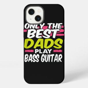 Etui iPhone 13 Cadeau drôle pour papa guitariste Seuls les meille