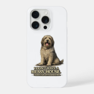 Coque iPhone 15 Pro Cadeau drôle pour propriétaire de chien Otterhound