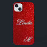 Coque iPhone 15 Plus Cadeau esthétique de luxe Texture Paillettes Rouge<br><div class="desc">Étui de téléphone à conception de texture de paillettes rouges vives avec une esthétique scintillante audacieuse. Parfait pour ajouter un look luxueux et élégant à votre téléphone tout en le protégeant au quotidien. Cadeau idéal pour les anniversaires,  les vacances ou pour quiconque aime les accessoires esthétiques glamour et brillants.</div>