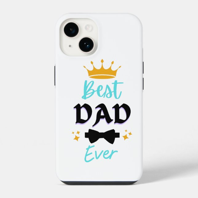 Coque iPhone Cadeau Papa Stylé 2025 (Verso)