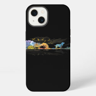 Etui iPhone 13 Cadeau pour amateur de guitare Cocker Spaniel Chie