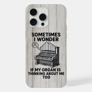 Coque iPhone 15 Pro Max Cadeau pour amateur d'orgue à tuyaux - Citation am