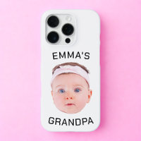 Cadeau pour grand-père, visage de bébé personnalis