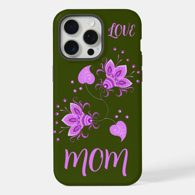 COQUE iPhone CADEAU POUR LA JOURNÉE DE LA MÈRE (Verso)