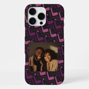 Coque iPhone 16 Pro Max Cadeaux de la fête des papas artistiques Chevron P
