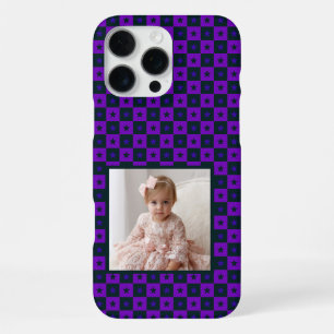 Coque iPhone 16 Pro Max Cadeaux de Noël élégants pour papa à motif carré
