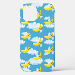 Coque iPhone 12 Cadeaux drôles d'amateur de bananes Fruits Humour