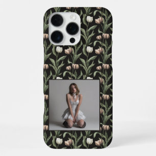Coque iPhone 16 Pro Max Cadeaux uniques pour maman Fleur de tulipe Photo