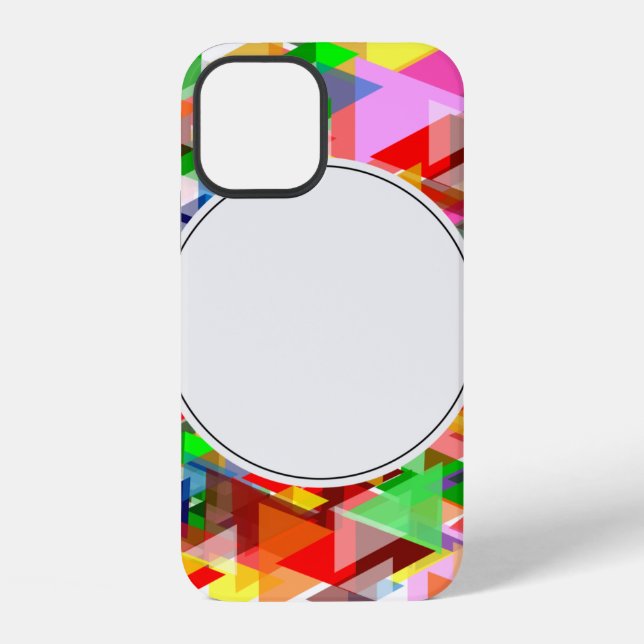 Coque iPhone Cadre photo fond transparent (Verso)