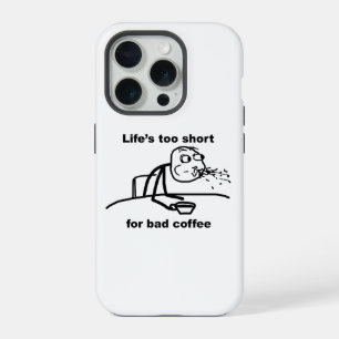 Coque iPhone 15 Pro Café incorrect