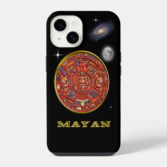 Coque iPhone Calendrier maya (Verso)