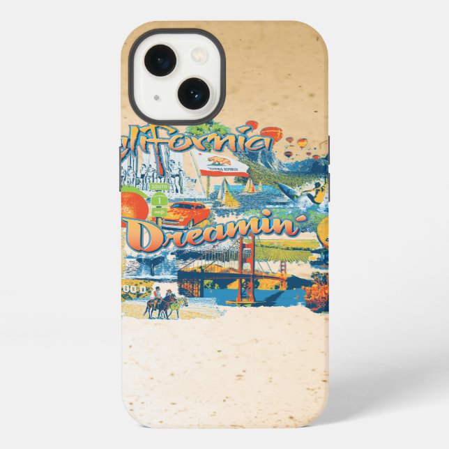 Coque iPhone California Dreaming (Verso)