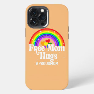 Etui iPhone 13 Pro Max Câlins gratuits de maman vintage Arc-en-ciel Gay L