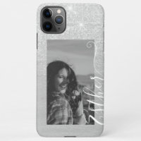 Calligraphie Modèle photo gris Nom lettre