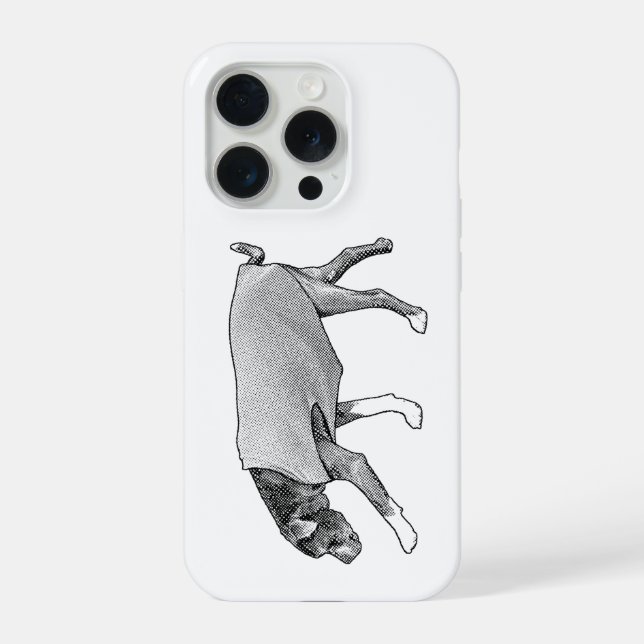 Coque iPhone Calme âgé dans un monde occupé (Verso)