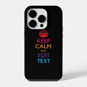 Coque Pour iPhone 14 Plus CALME DE CONSERVATION PERSONNALISÉ ET Éditer le te