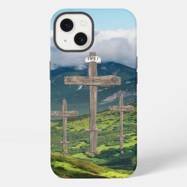 Coque iPhone Calvaire (Verso)