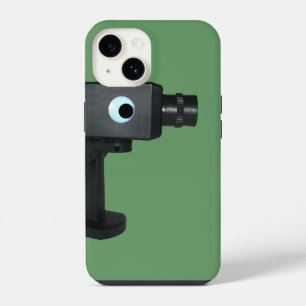 Coque Pour iPhone 14 Caméra de sécurité avec Œil Google