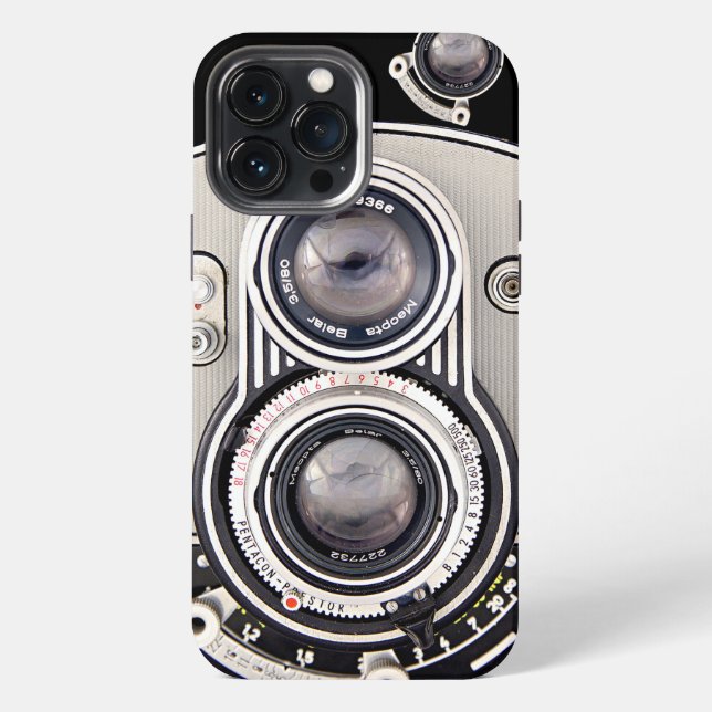 Coque iPhone caméra vintage (Verso)