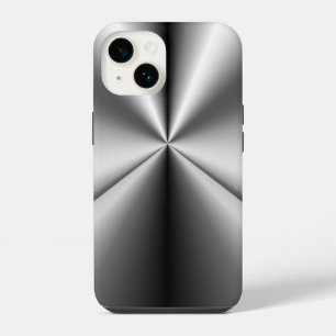 Coque Pour iPhone 14 Camion en métal brossé et rouleau