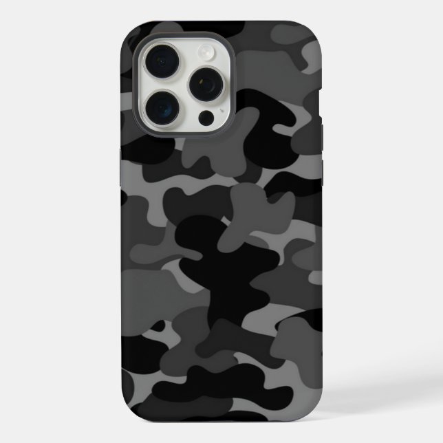 Coque iPhone Camion gris noir (Verso)