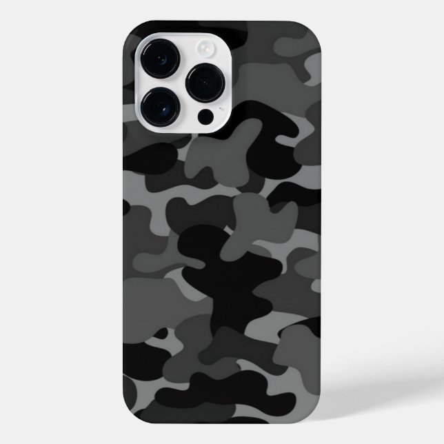 Coque iPhone Camion noir gris (Verso)