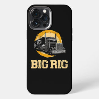 Etui iPhone 13 Pro Max Camionneur Conducteur de Camion Rétro Grand Camion