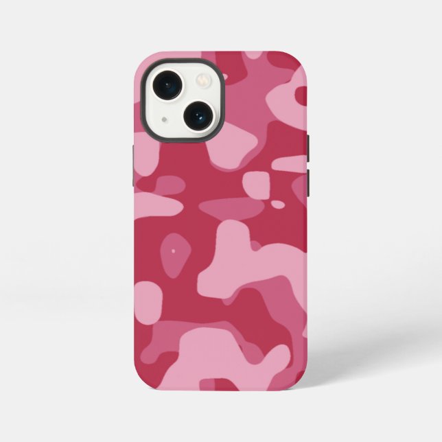 Coque iPhone Camo Bubble Gum (Verso)