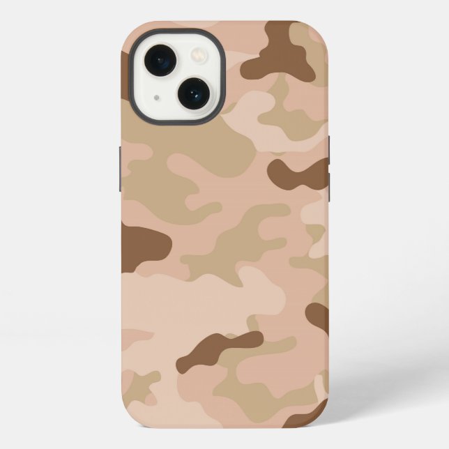 Coque iPhone Camo Désert (Verso)