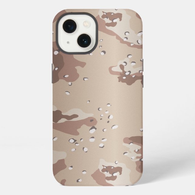 Coque iPhone Camo Désert Standard (Verso)