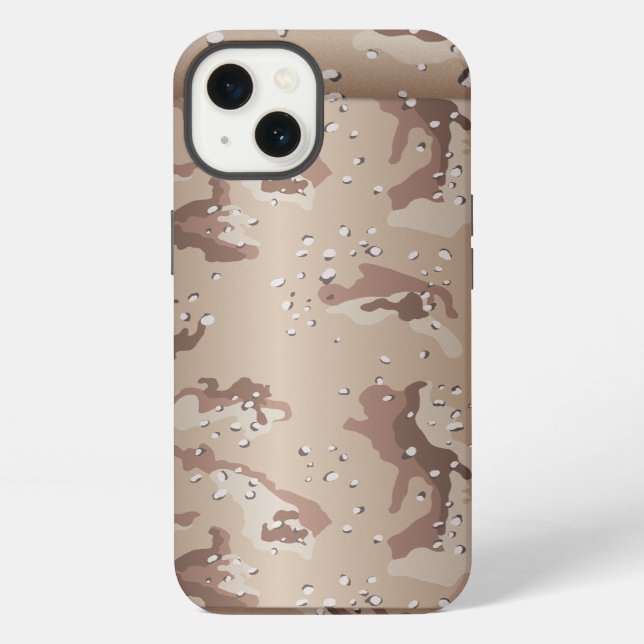 Coque iPhone Camo du désert capité (Verso)