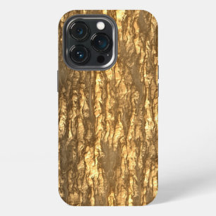 Etui iPhone 13 Pro Camo : Écorce dorée
