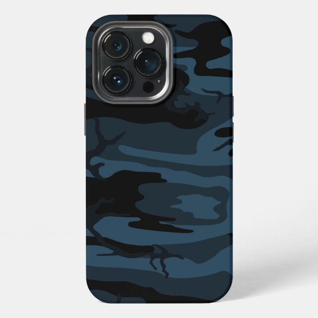 Coque iPhone Camo Gris Ombre (Dos)