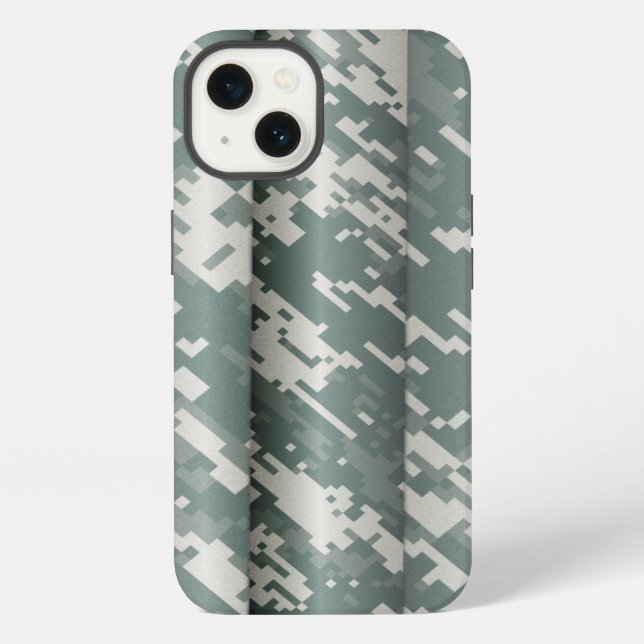 Coque iPhone Camo numérique 3D (Verso)