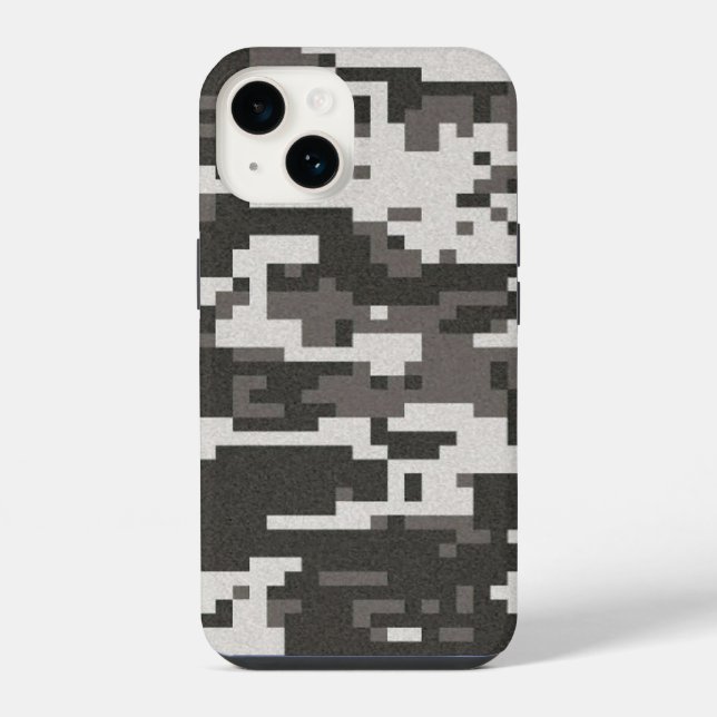 Coque iPhone Camo numérique (étui d'iPhone) (Verso)
