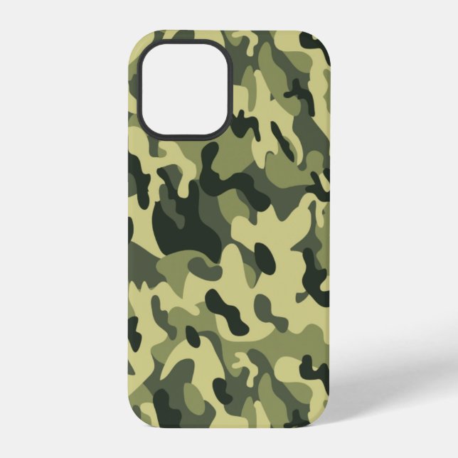 Coque iPhone Camo Vert (Verso)