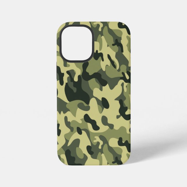 Coque iPhone Camo Vert (Verso)