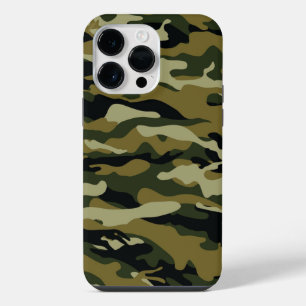 Coque Pour Pour iPhone 14 Pro Max Camo Vert Foncé