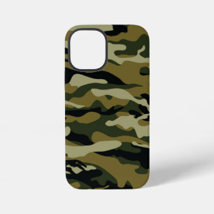 Coque iPhone 12 Mini Camo Vert Foncé
