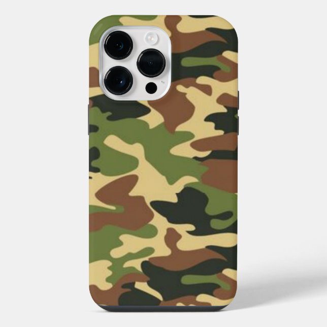 Coque iPhone camouflage (Verso)