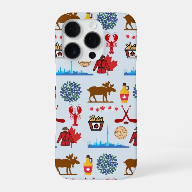 Coque iPhone Canada Amusant (Verso)