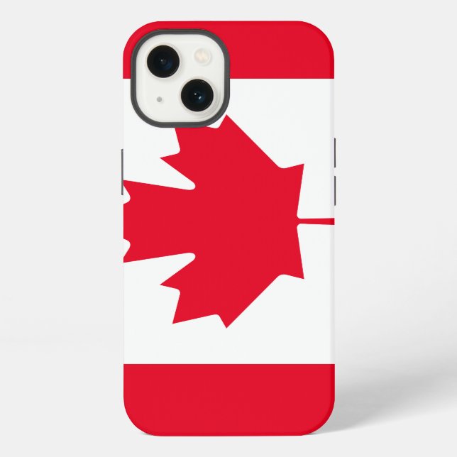 Coque iPhone Canada Flag (Verso)