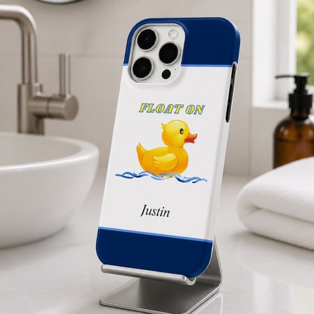 Coque iPhone Canard en caoutchouc | Flottez (Créateur téléchargé)