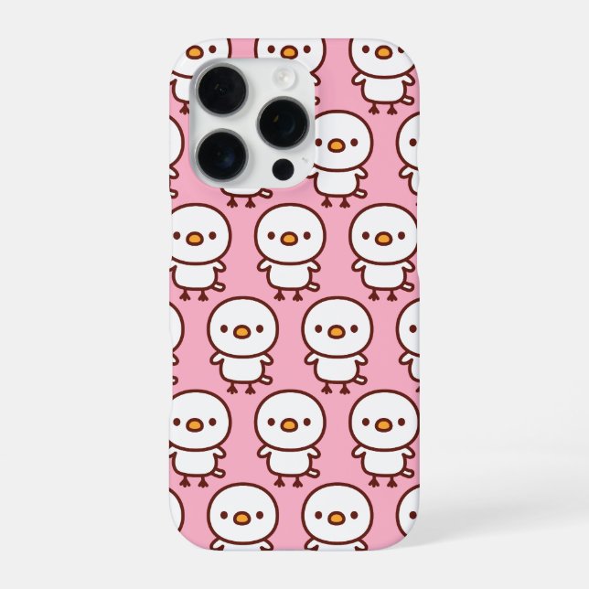 Coque iPhone Canari blanc (Verso)