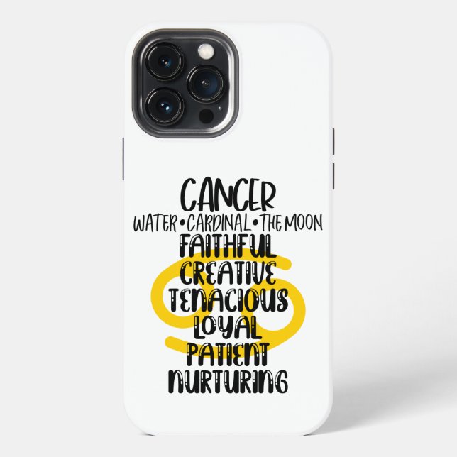 Coque iPhone Cancer (Verso)