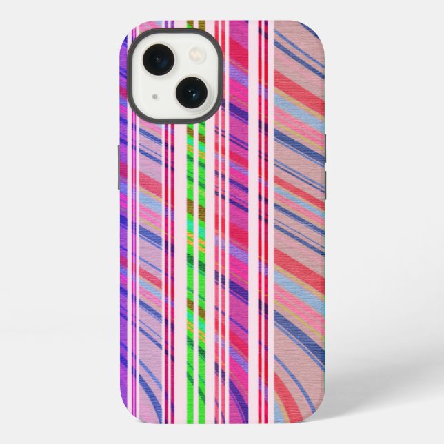 Coque iPhone Candy Stripe (Verso)