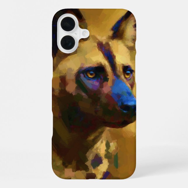 Coque iPhone Cane Selvatico Africano (Verso)
