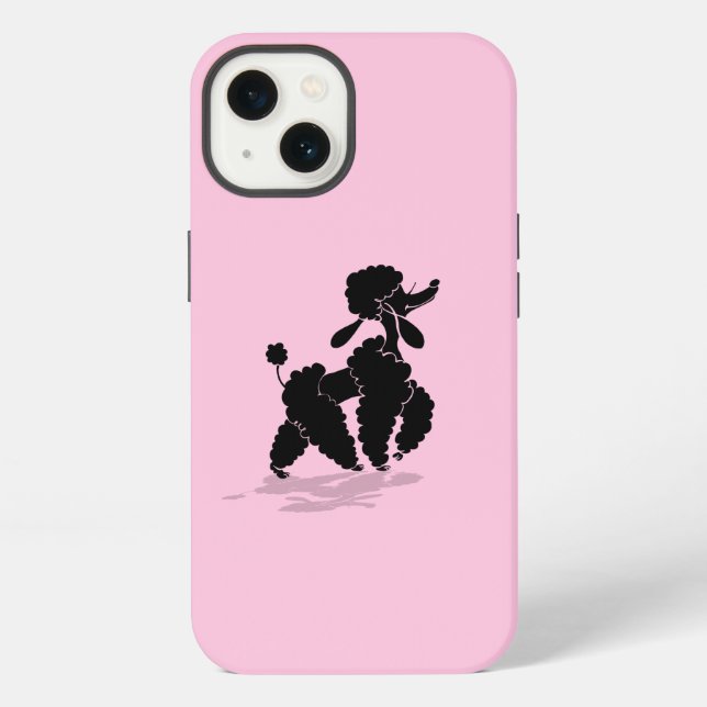Coque iPhone Caniche  (Verso)