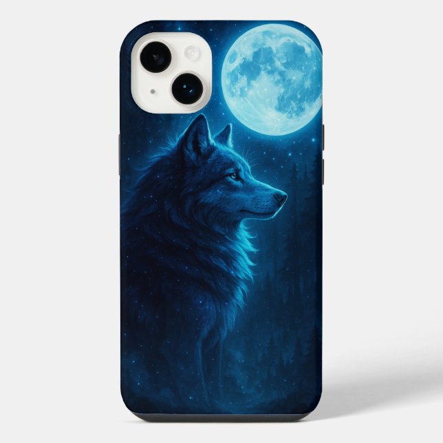 COQUE iPhone CAPA DE CELULAR LOBO (Verso)