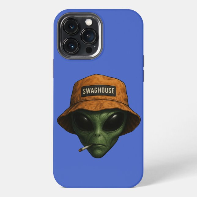 COQUE iPhone CAPA PARA CELULAR DE EXTRATERRESTRE EM DESIGN  (Verso)